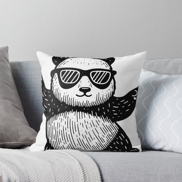 Item preview, Cool Panda with Sunglasses designed and sold by WISDOMCHARLES.
