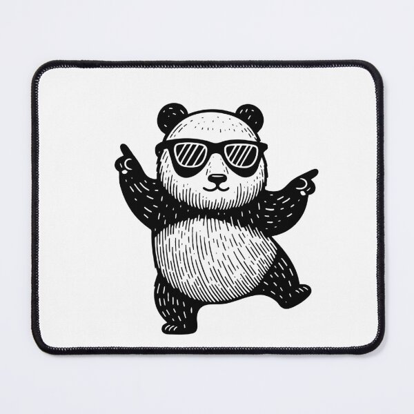 Item preview, Cool Panda with Sunglasses designed and sold by WISDOMCHARLES.