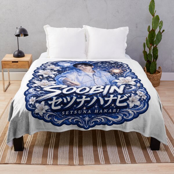Item preview, TXT Soobin Setsuna Hanabi holding sparkler under moonlit night designed and sold by Valeree Store.