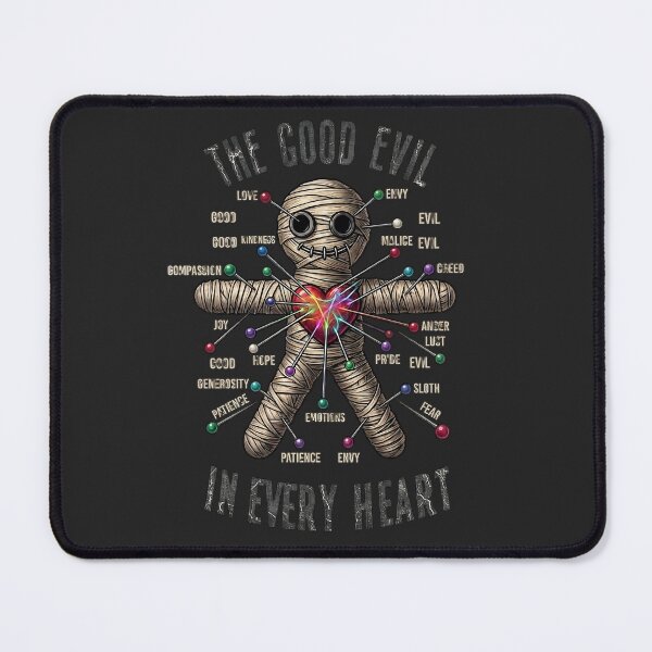 Item preview, Voodoo Doll Glowing Heart Pins designed and sold by Voodoo Store Paranormal Collections.