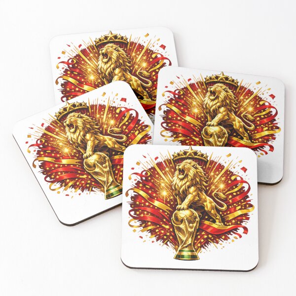 Item preview, Spain Pride - Golden Lion World Cup Champion Emblem Design designed and sold by spectomine.