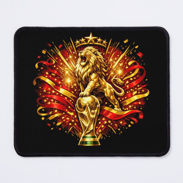 Item preview, Spain Pride - Golden Lion World Cup Champion Emblem Design designed and sold by spectomine.