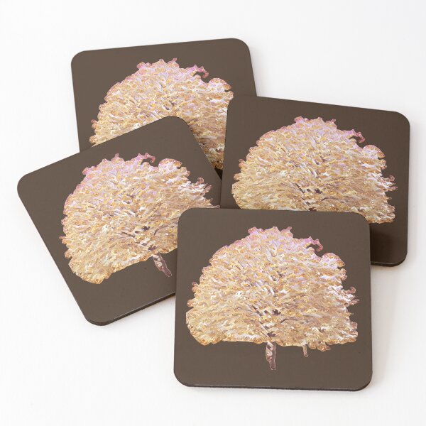 Item preview, Isolated Golden Autumn Tree Abstract Graphic Cutout designed and sold by BalkanBloom.