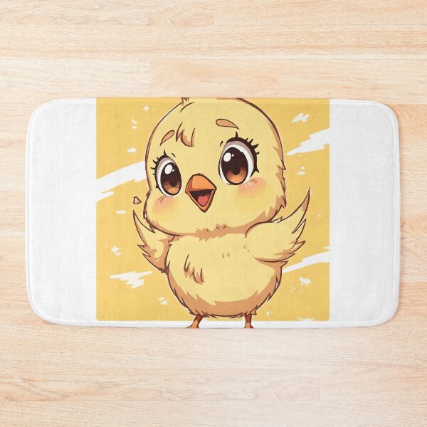 Item preview, Cute Baby Chick Sticker | Kawaii Yellow Chick Illustration | Happy Cartoon Chick | Adorable Farm Bird Art designed and sold by dreamz-world.