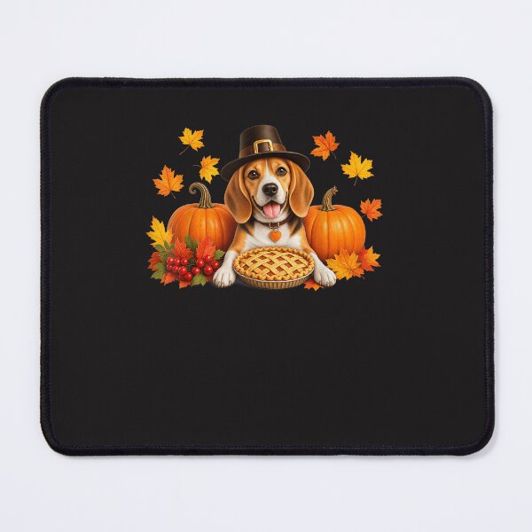 Item preview, Cute Beagle Thanksgiving Pumpkin Pie Pilgrim Dog Fall Harvest Graphic designed and sold by kiralynstration.
