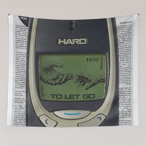 Item preview, Vintage Retro Phone Hard To Let Go Y2k designed and sold by walterswan.