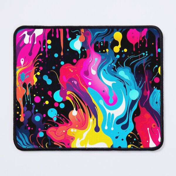 Item preview, Abstract Splatter Vibrant Colorful Digital Art Painting designed and sold by DEC02.