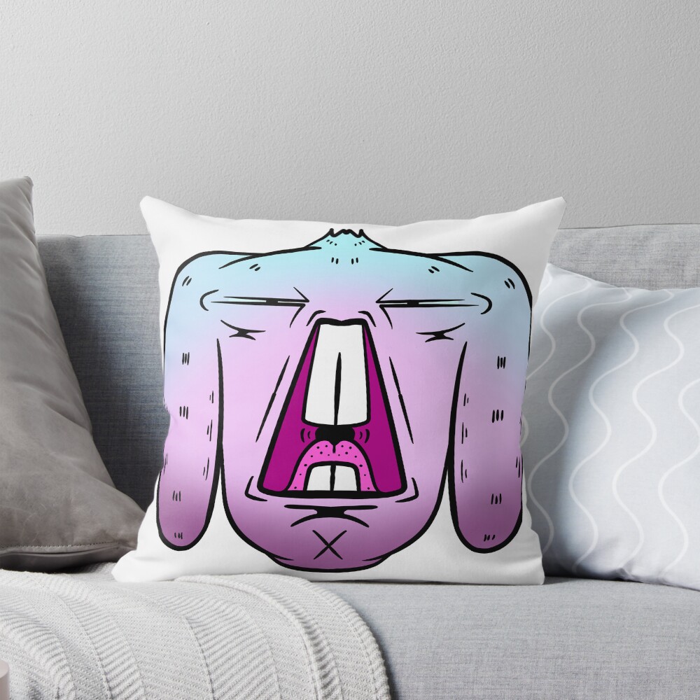 Item preview, Throw Pillow designed and sold by Squarebubbles.