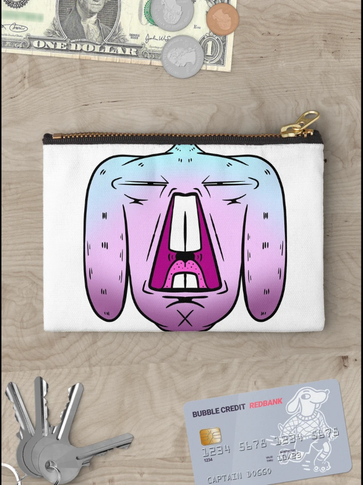 Thumbnail 3 of 4, Zipper Pouch, wabbit designed and sold by Squarebubbles.