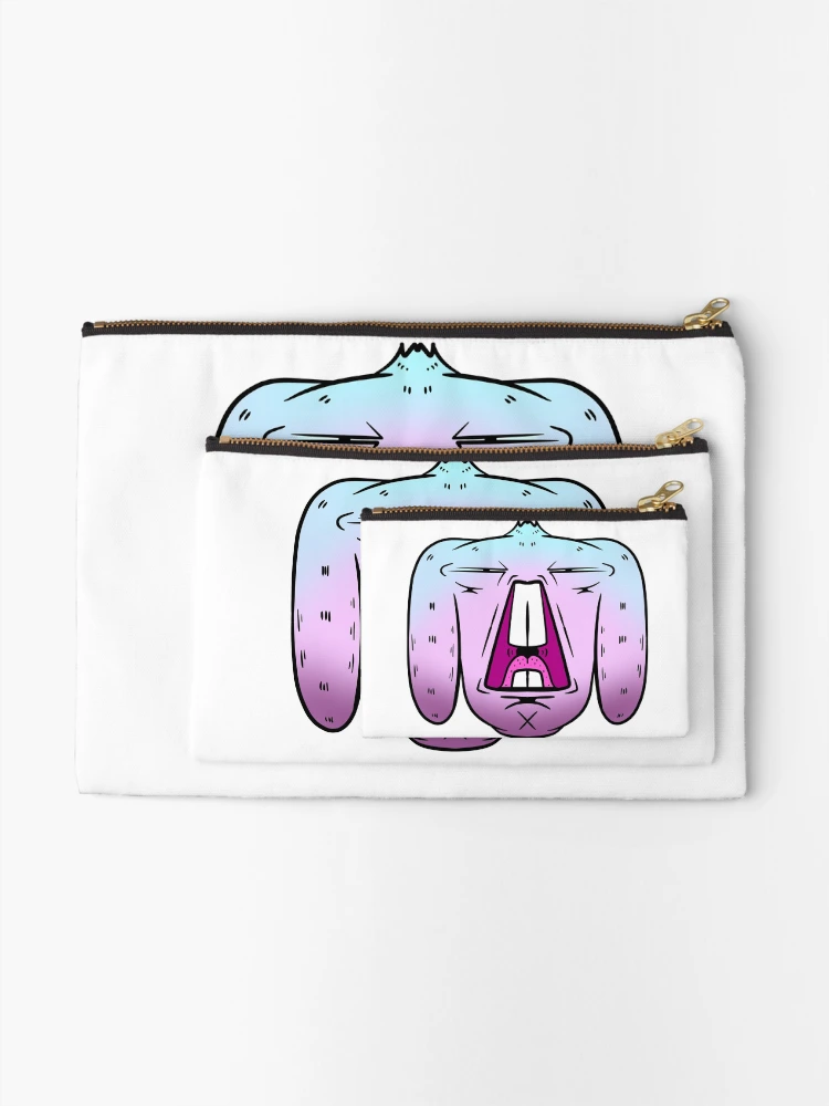 Thumbnail 2 of 4, Zipper Pouch, wabbit designed and sold by Squarebubbles.