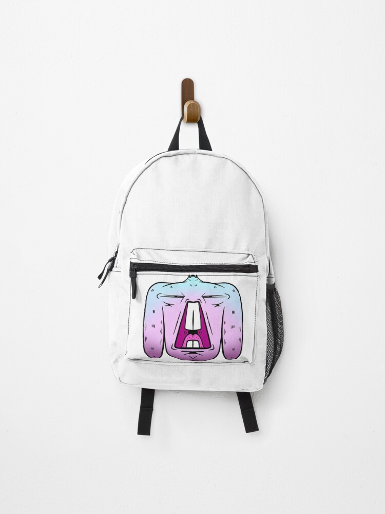 Thumbnail 1 of 3, Backpack, wabbit designed and sold by Squarebubbles.