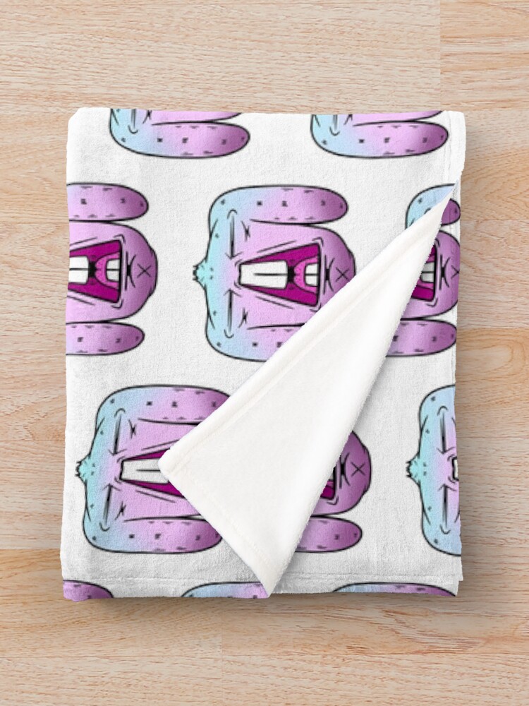 Thumbnail 3 of 6, Throw Blanket, wabbit designed and sold by Squarebubbles.