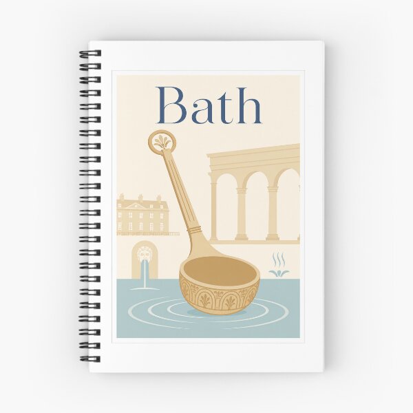Item preview, Bath Roman Baths Ladle Poster designed and sold by Beyond Destinations.