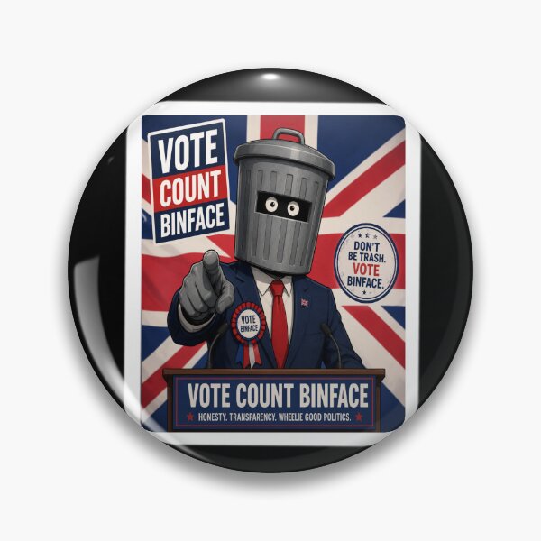 Item preview, Vote Count Binface  designed and sold by TheEndDesign.