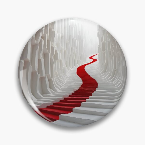 Item preview, Surreal Red Carpet Tunnel designed and sold by Vicky Brago-Mitchell®.