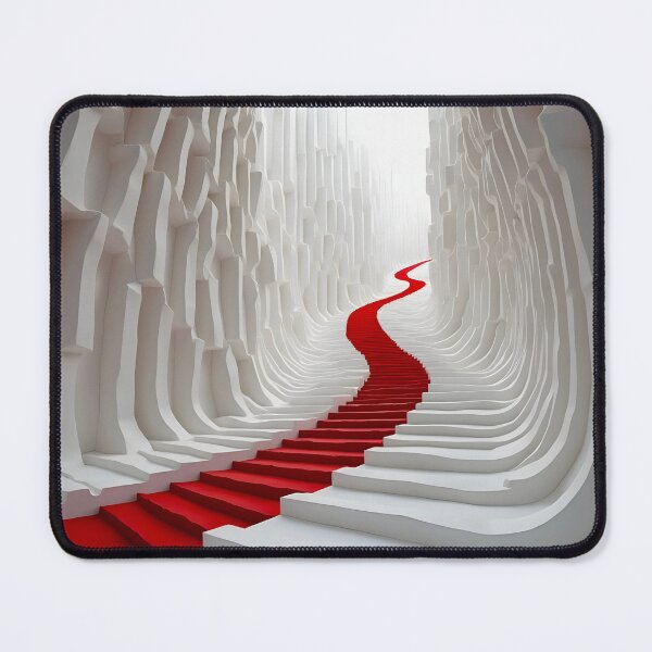 Item preview, Surreal Red Carpet Tunnel designed and sold by Vicky Brago-Mitchell®.