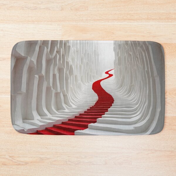 Item preview, Surreal Red Carpet Tunnel designed and sold by Vicky Brago-Mitchell®.
