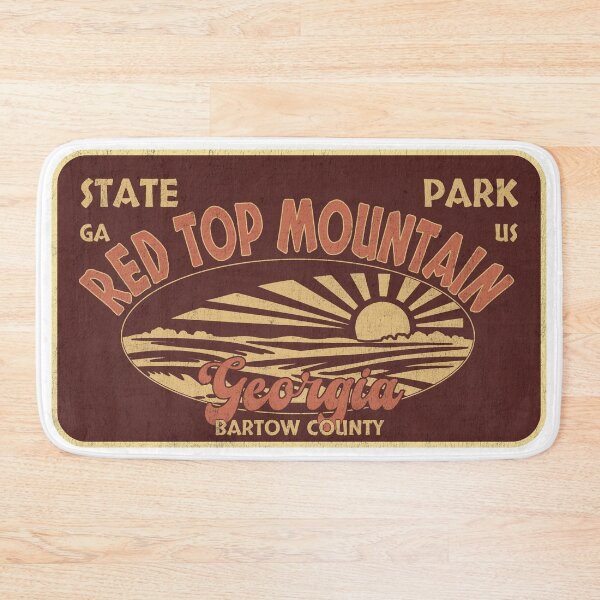 Item preview, Red Top Mountain State Park, Bartow County, Georgia, badge design designed and sold by Wanderful-roads.