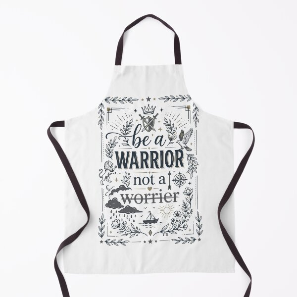 Item preview, be a warrior not worrier designed and sold by ManikRaja.