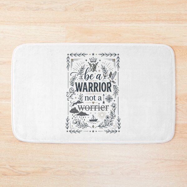 Item preview, be a warrior not worrier designed and sold by ManikRaja.
