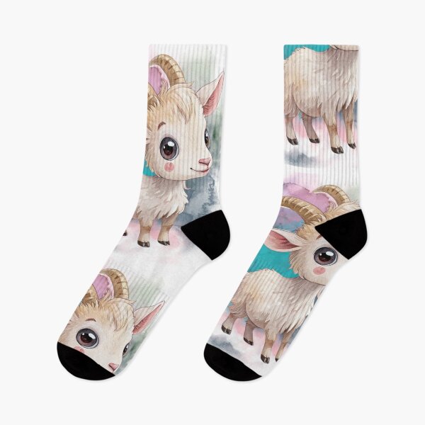 Item preview, Adorably Baby Goat in Dreamy Colors designed and sold by Angellacelin.