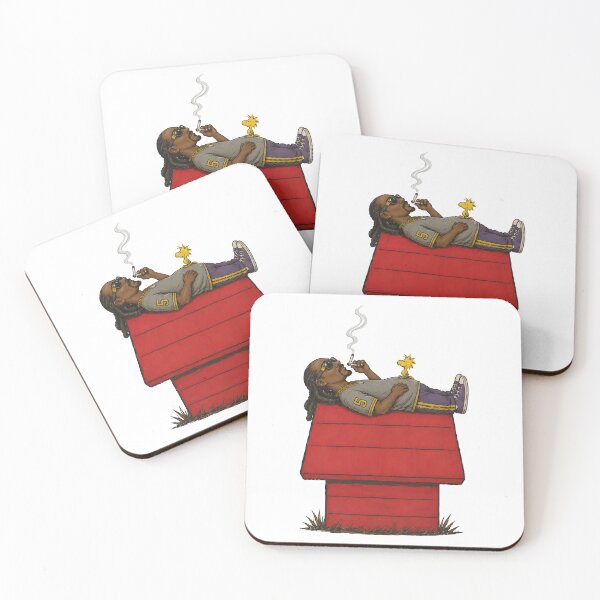 Item preview, Snoopy Dog Or Snoop Dogg Funny Snoop-(y)-Dogg and Woodstock designed and sold by Har-vee.
