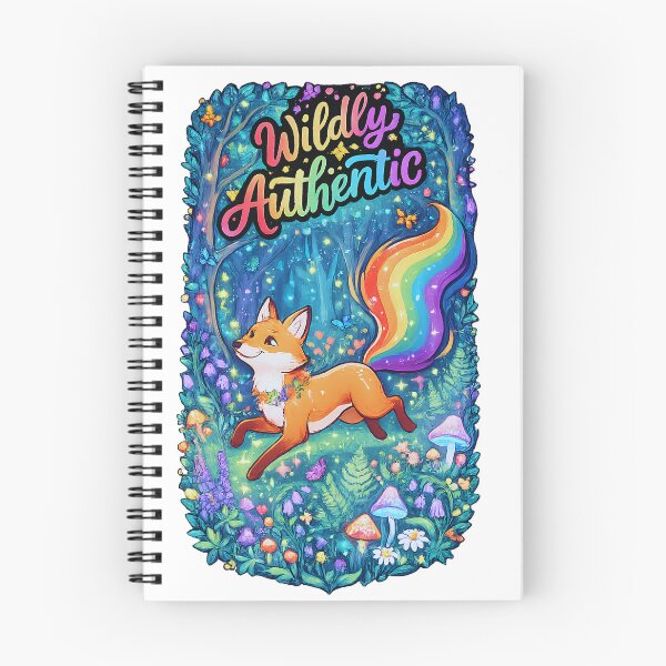 Item preview, Wildly Authentic - Rainbow Fox Pride Illustration designed and sold by DesignsCreative.