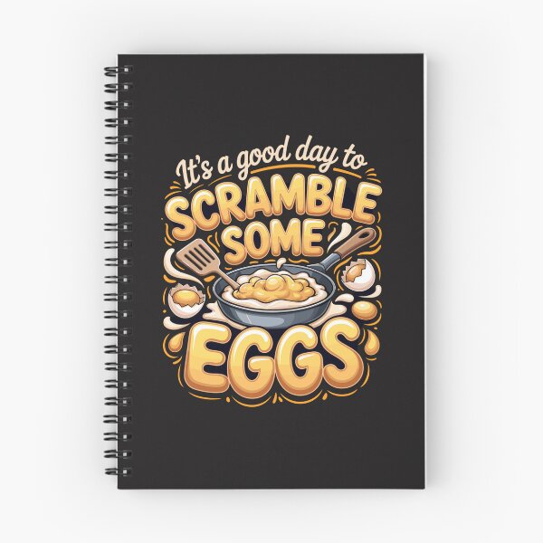 Item preview, It's a Good Day to Scramble Some Eggs Funny Breakfast Cooking Design designed and sold by kiralynstration.