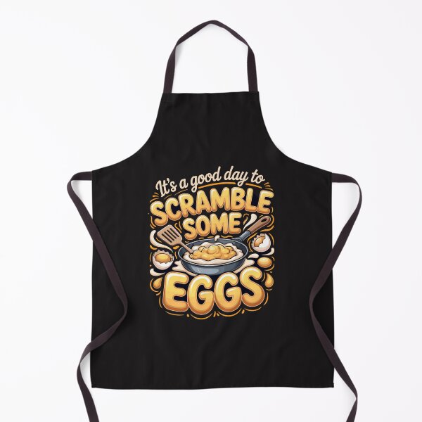 Item preview, It's a Good Day to Scramble Some Eggs Funny Breakfast Cooking Design designed and sold by kiralynstration.