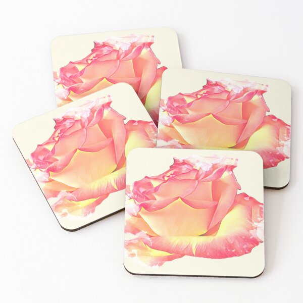 Item preview, Soft Peach Rose Watercolor Vignette Digital Art designed and sold by BalkanBloom.