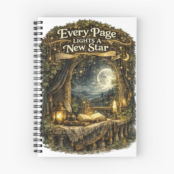 Item preview, Every Page Lights a New Star designed and sold by KADHomes.