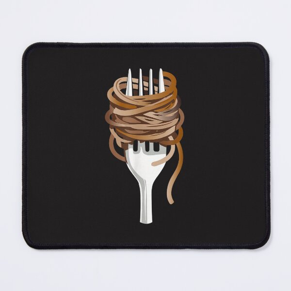 Item preview, Minimalist Spaghetti Fork Italian Pasta Lover Foodie Kitchen Graphic designed and sold by kiralynstration.