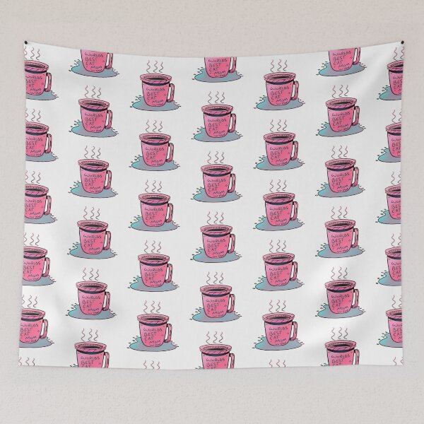 Item preview, World's best cat mom designed and sold by Squarebubbles.