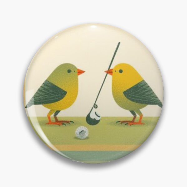 Item preview, Little Birds Golf Together designed and sold by mellow-koko.