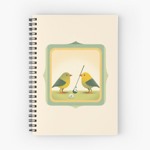 Item preview, Little Birds Golf Together designed and sold by mellow-koko.