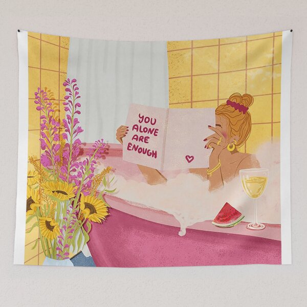 Item preview, Self Love Bathtub You Are Enough Motivational designed and sold by colinterrell.