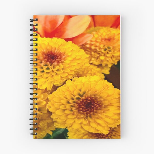 Item preview, Golden Yellow Chrysanthemum and Orange Gerbera Bouquet designed and sold by BalkanBloom.