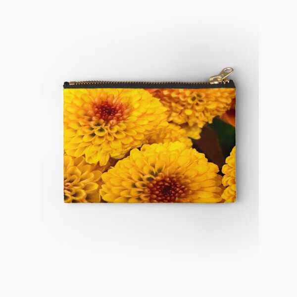 Item preview, Golden Yellow Chrysanthemum and Orange Gerbera Bouquet designed and sold by BalkanBloom.