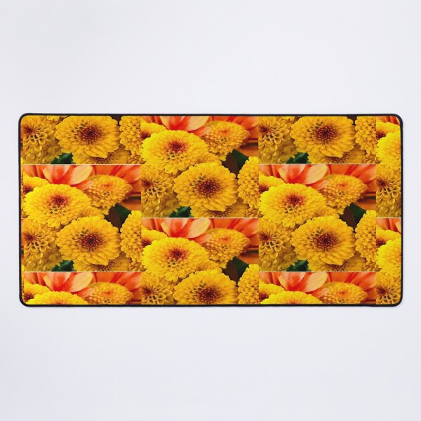 Item preview, Golden Yellow Chrysanthemum and Orange Gerbera Bouquet designed and sold by BalkanBloom.