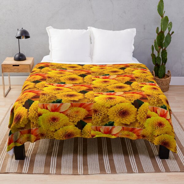 Item preview, Golden Yellow Chrysanthemum and Orange Gerbera Bouquet designed and sold by BalkanBloom.