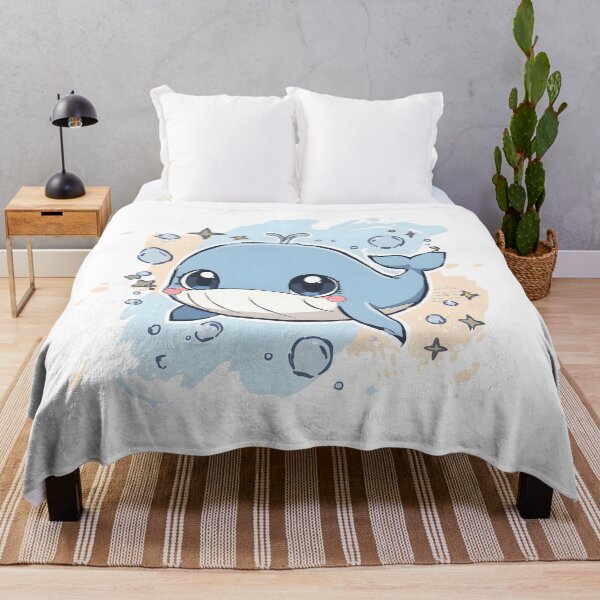 Item preview, Cute Baby Whale Sticker | Kawaii Whale Illustration | Adorable Ocean Animal Art | Marine Life Gift designed and sold by dreamz-world.