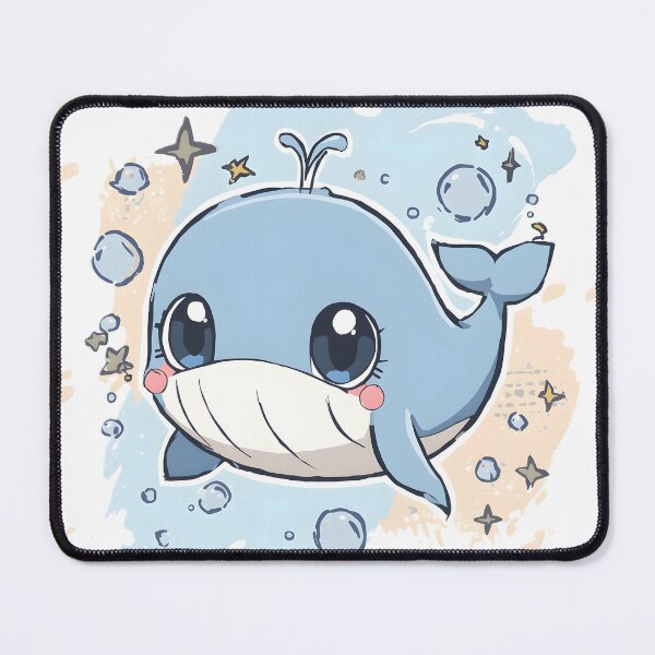 Item preview, Cute Baby Whale Sticker | Kawaii Whale Illustration | Adorable Ocean Animal Art | Marine Life Gift designed and sold by dreamz-world.