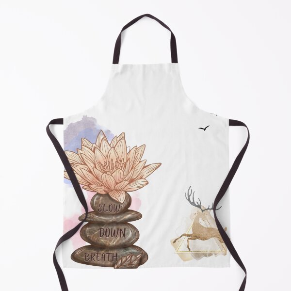 Item preview, Slow Down Breathe Meditating designed and sold by Grandtshirt | Creative Print Designs.