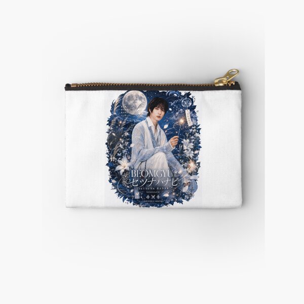 Item preview, TXT Beomgyu Setsuna Hanabi poster with moonlit sky background designed and sold by Valeree Store.