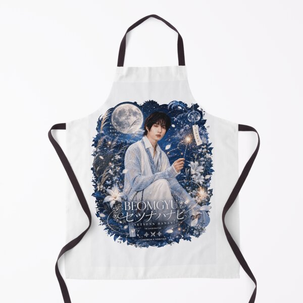 Item preview, TXT Beomgyu Setsuna Hanabi poster with moonlit sky background designed and sold by Valeree Store.