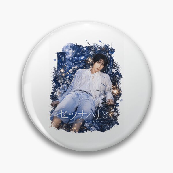 Item preview, TXT Beomgyu Setsuna Hanabi sparkler sticker with moon and flowers designed and sold by Valeree Store.