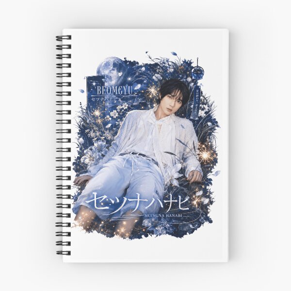 Item preview, TXT Beomgyu Setsuna Hanabi sparkler sticker with moon and flowers designed and sold by Valeree Store.