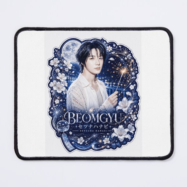 Item preview, TXT Beomgyu Setsuna Hanabi holding sparkler under starry sky designed and sold by Valeree Store.