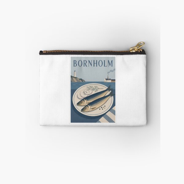 Item preview, Bornholm Smoked Herring Travel Poster designed and sold by Beyond Destinations.
