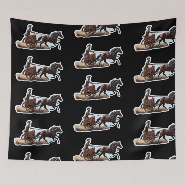 Item preview, Roman Chariot - Warrior - Ancient History Art designed and sold by JMAVILA ART.
